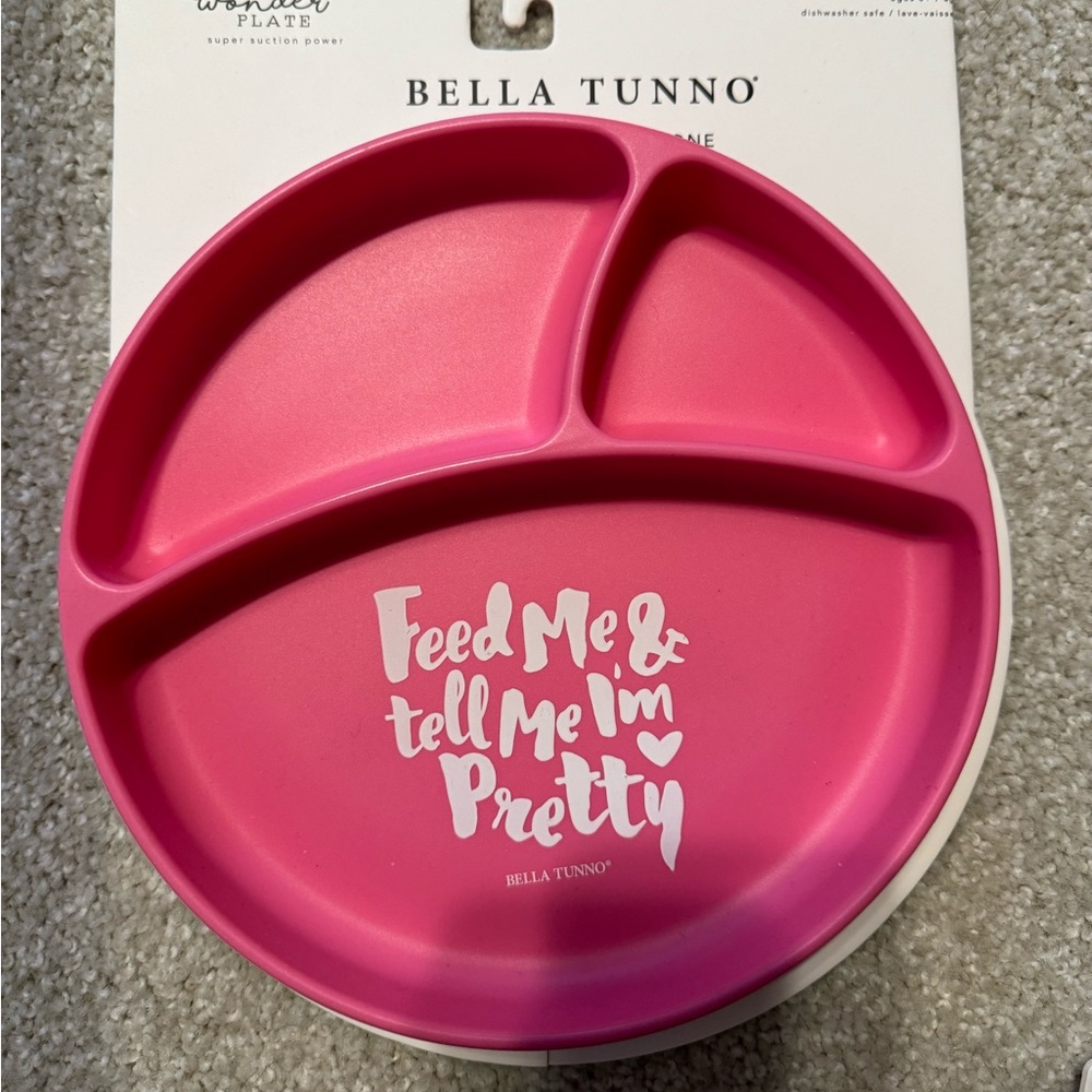 Feed me and tell me I’m pretty plate!